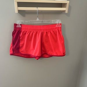 Nile dri fit shorts. Size small. Orange. Good condition